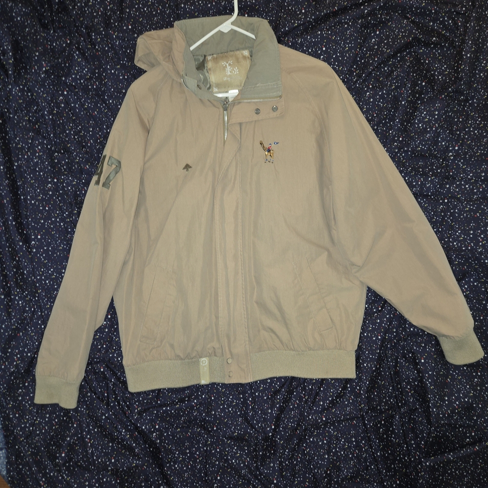 LRG Tan Embroidered Jacket
